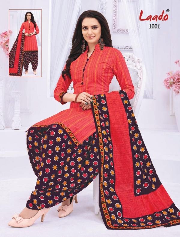 Laado Priti Patiyala Vol-10 Cotton Printed Dress Materials